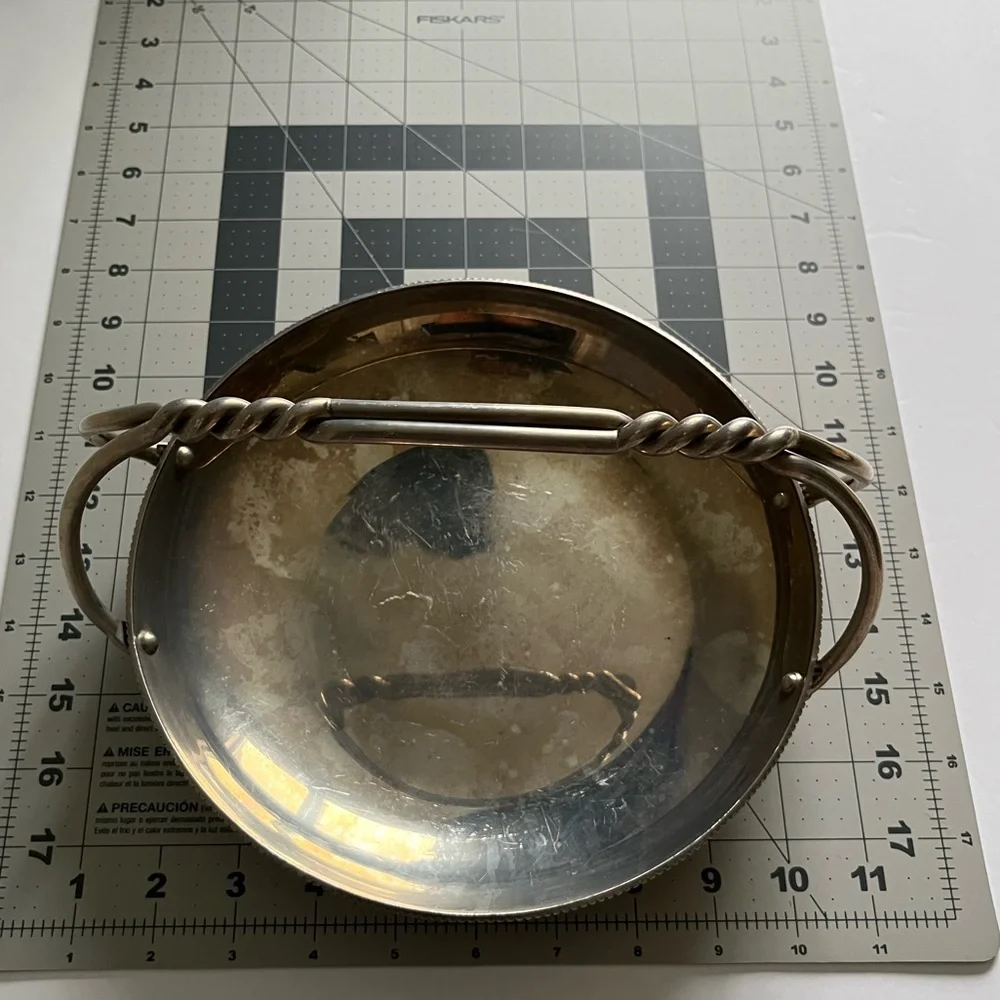 Vintage BW Buenilum Aluminum Serving Tray Dish